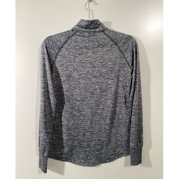 Oregon Ducks Women’s Quarter Zip Pullover in Gray w/ Thumb Holes Size Small - Picture 3 of 9